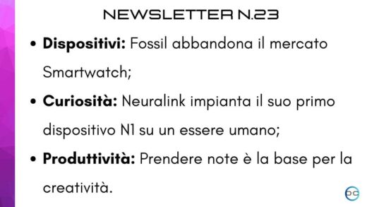 Parlami di Tech N.23